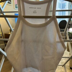 American Eagle Outfitters Classic White Tank Top